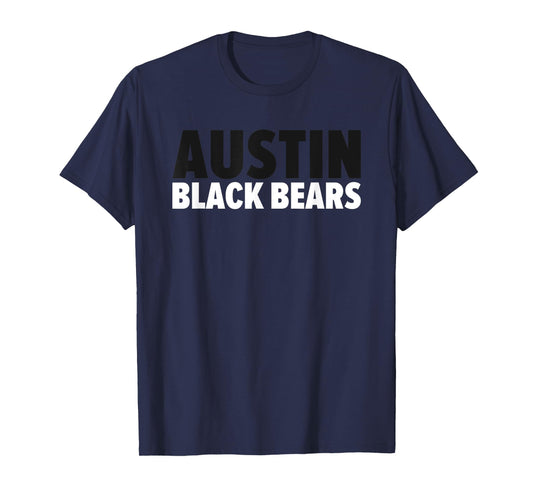 Austin Black Bears Bold T-Shirt