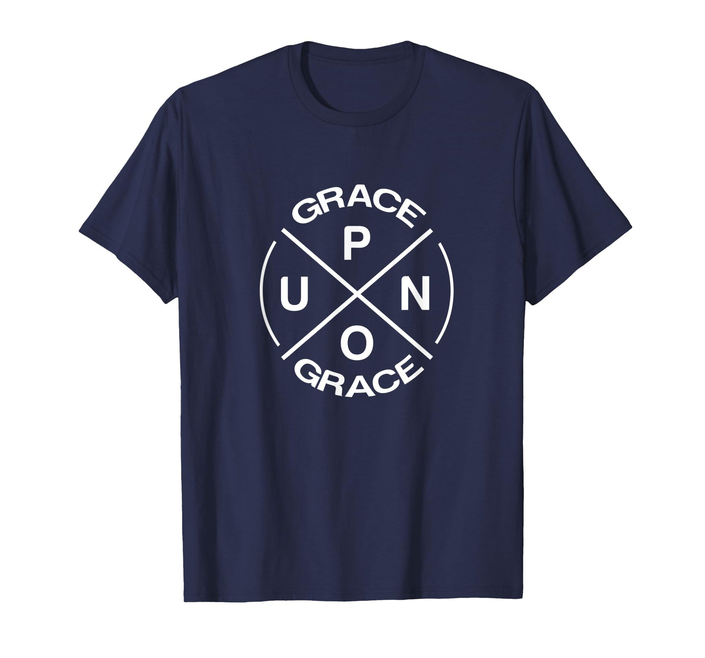 Grace Upon Grace Christian Religious Bible Verse Quote T-Shirt