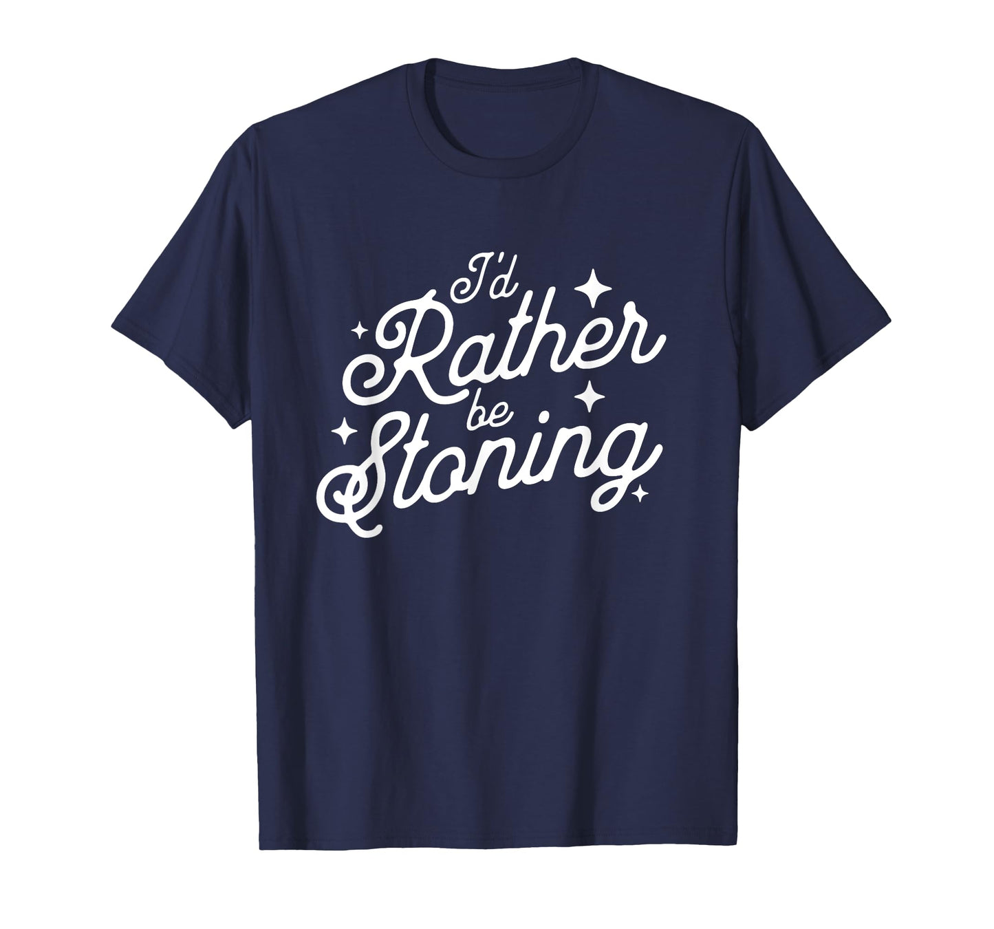 I'd Rather Be Stoning Leotard Gymnastics Mom T-Shirt