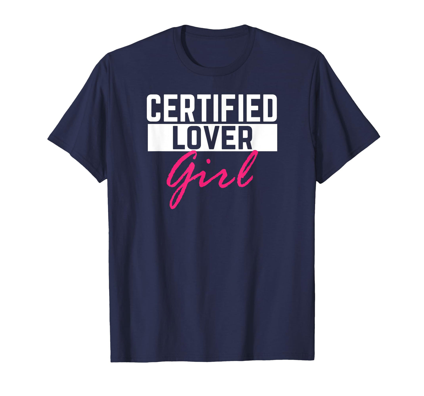 Certified Lover Girl - Fitness Gym Lover Yoga Girl T-Shirt