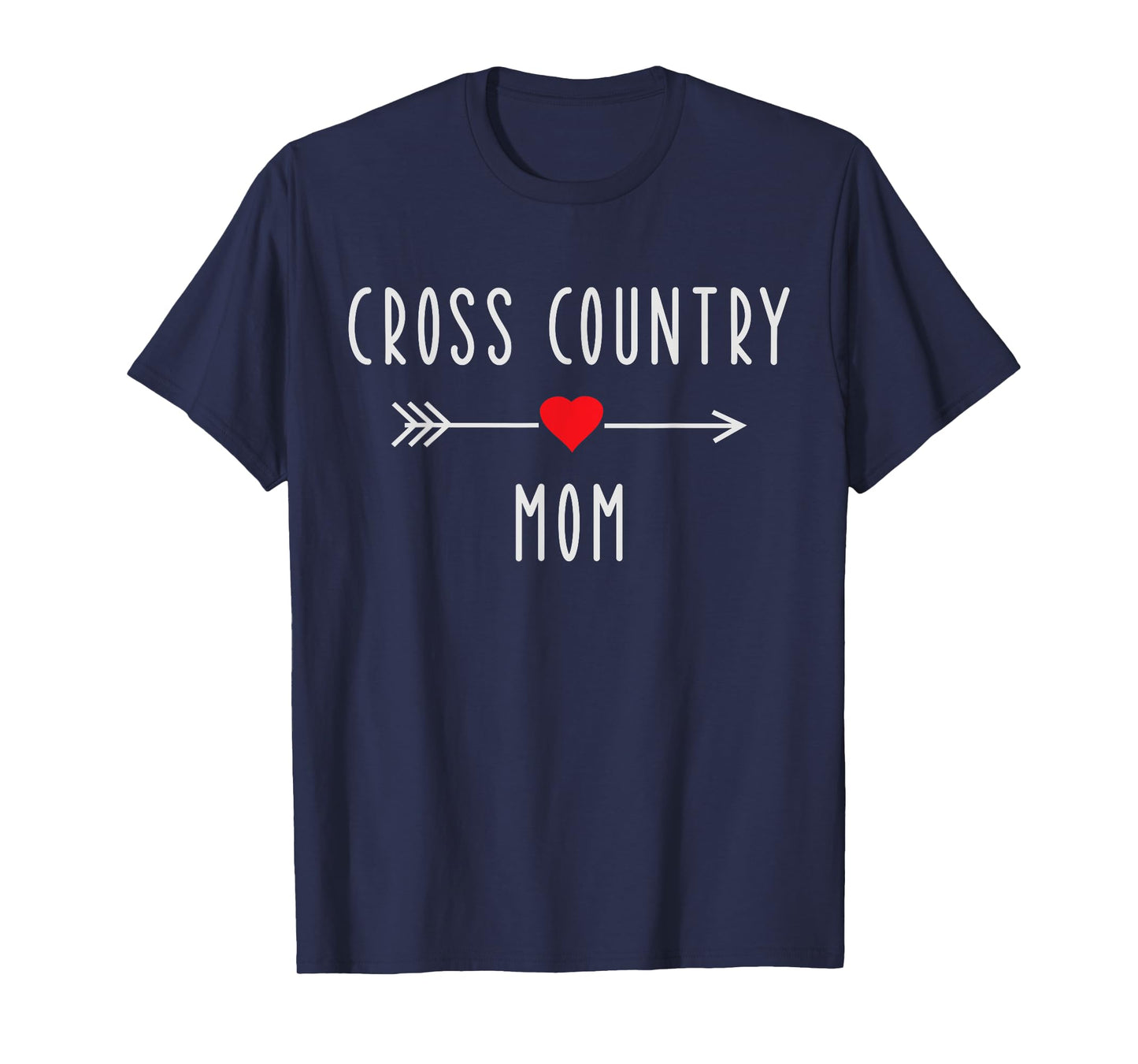 Cross Country Mom Womens Funny Running XC Runner Mom Gift T-Shirt