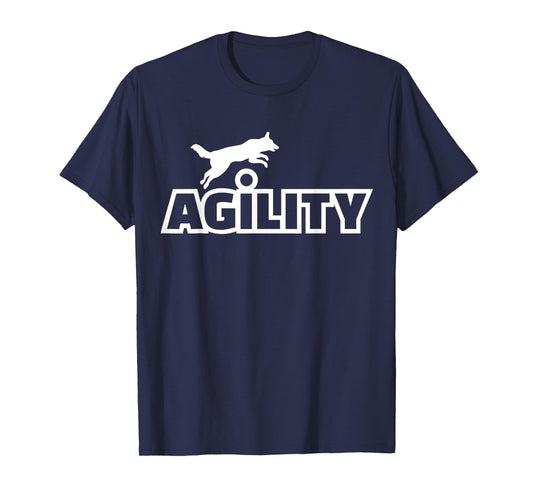 Dog agility T-Shirt for Men Women Kids