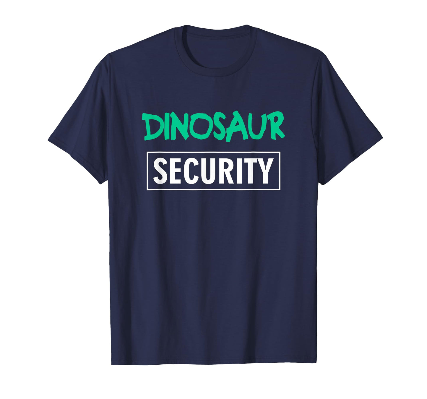 Dinosaur Security Parents Dads Moms Funny Halloween Costume T-Shirt