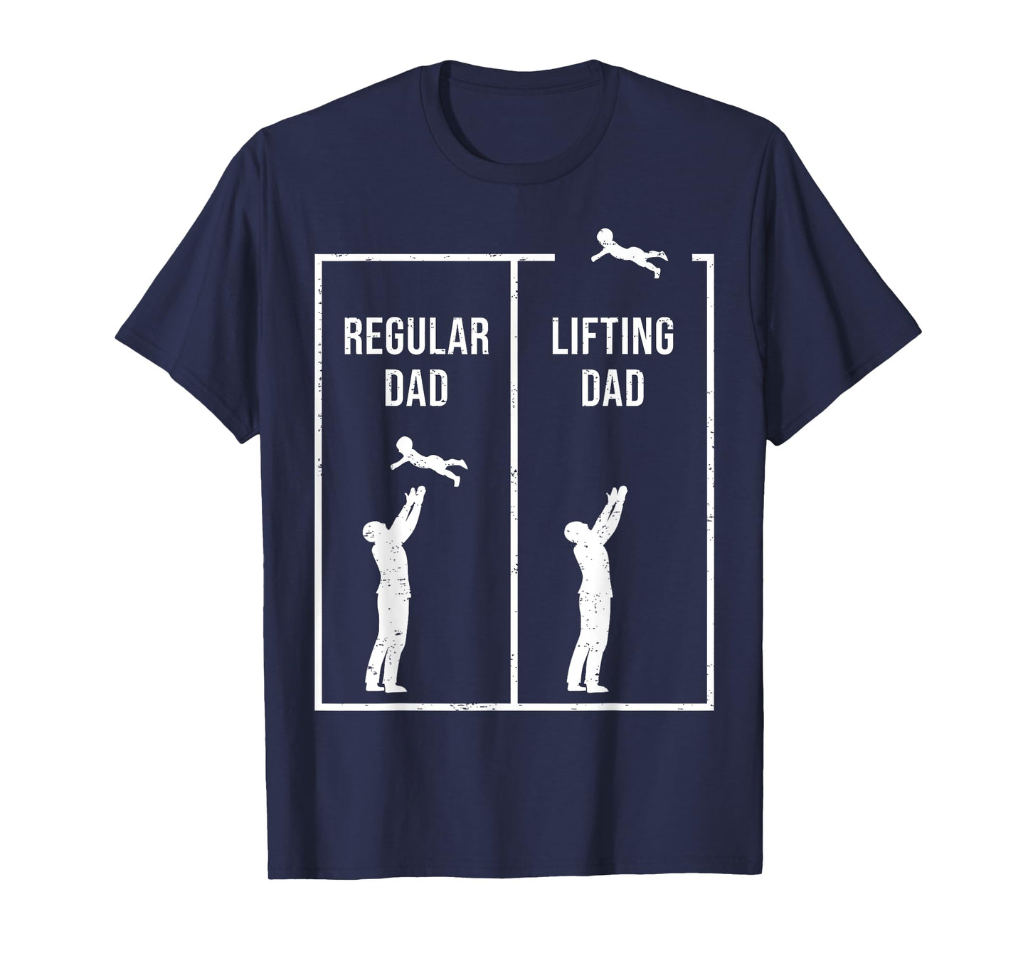 Funny Weightlifting Workout Fitness Father Gym I Lifting Dad T-Shirt