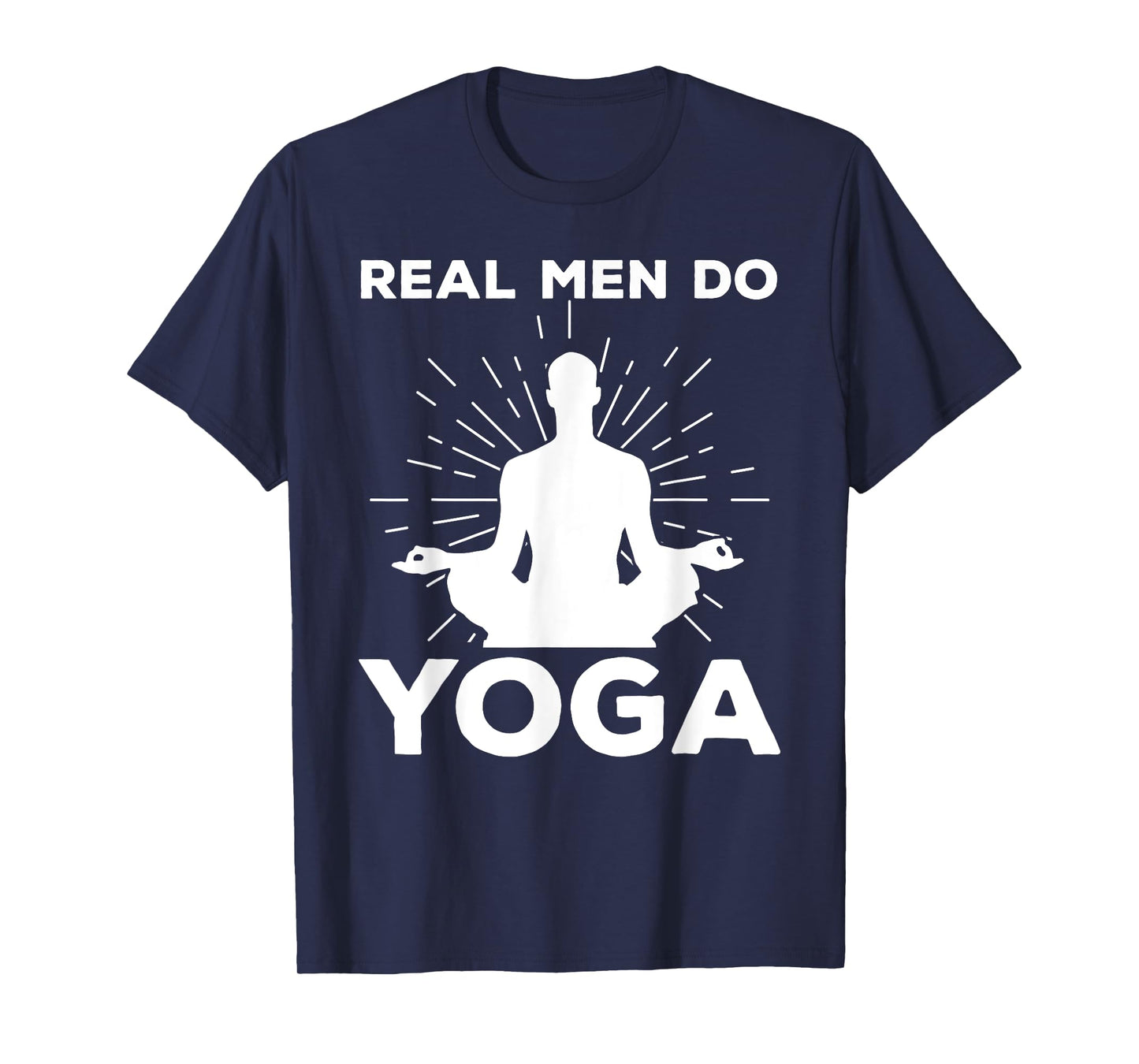 Funny Yoga Design For Men Boys Yoga Pose Meditation Lovers T-Shirt