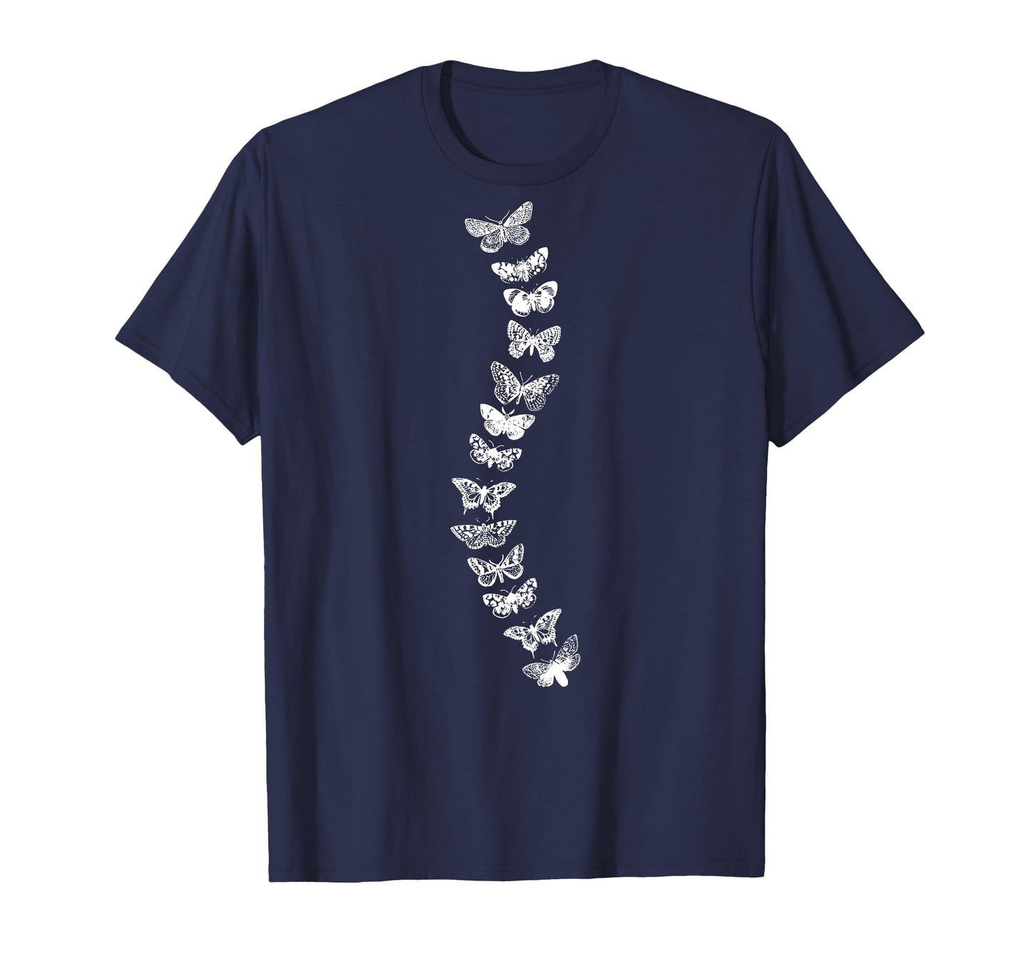 Chiropractor Butterfly Spine Skeleton Bones Spinal Anatomy T-Shirt