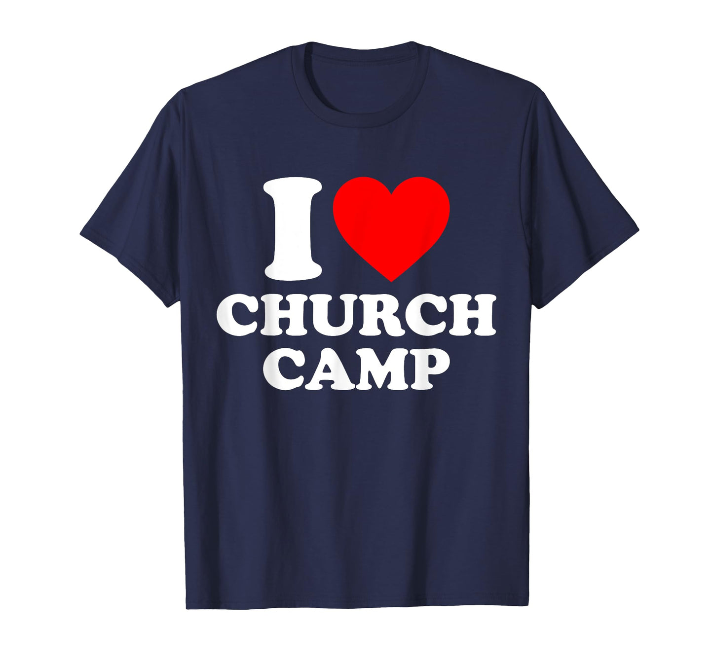 VBS I Love Church Camp Christian Vacation Bible School Jesus T-Shirt