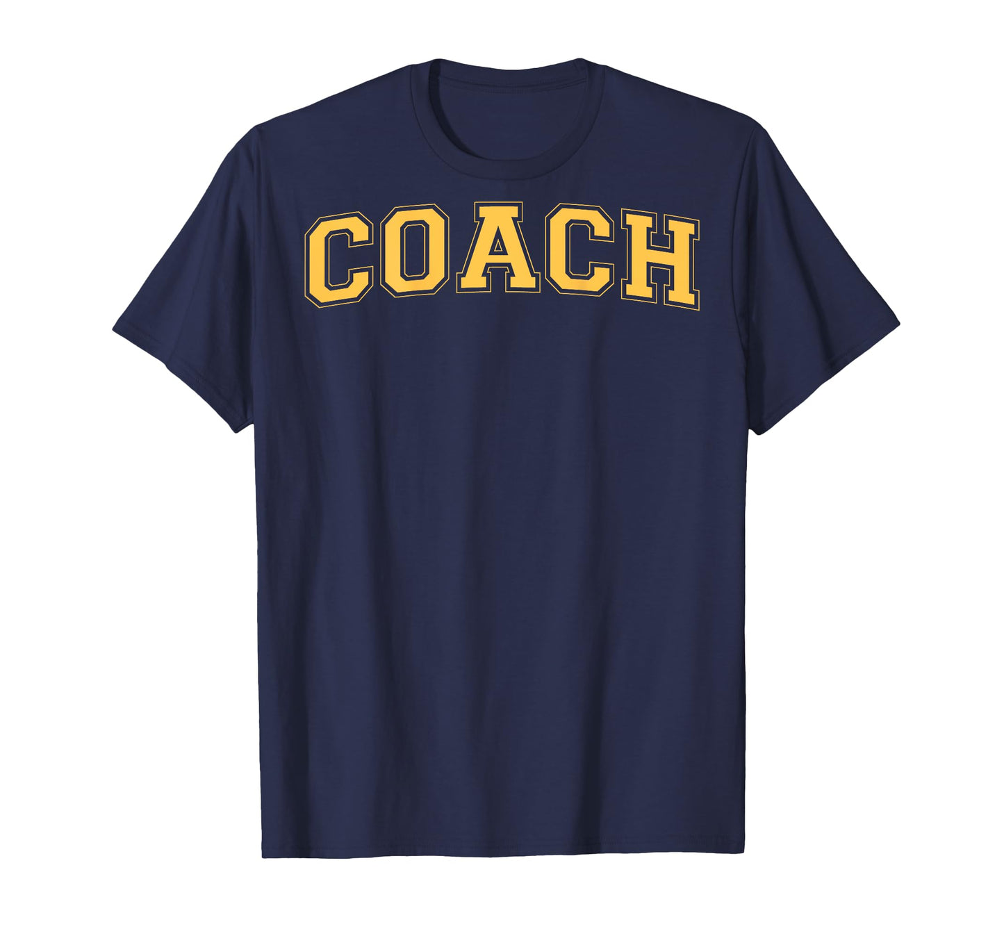 Coach Sports Trainer Vintage Yellow on the back T-Shirt