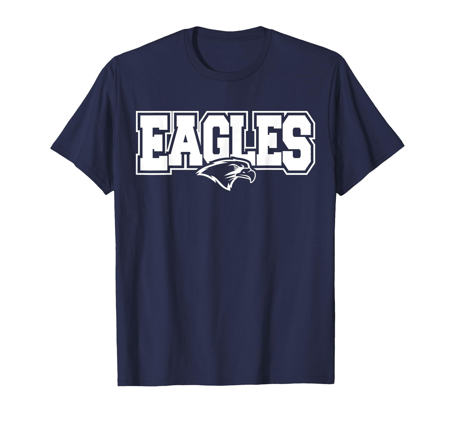Vintage Eagles High School Go Eagles Coquette Bow T-Shirt