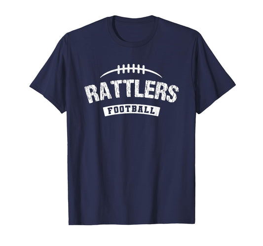 Rattlers Rio Grande City Football Distressed HS T-Shirt