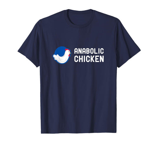 Anabolic Chicken Steroid Gym Fitness Bodybuilding Fitness T-Shirt