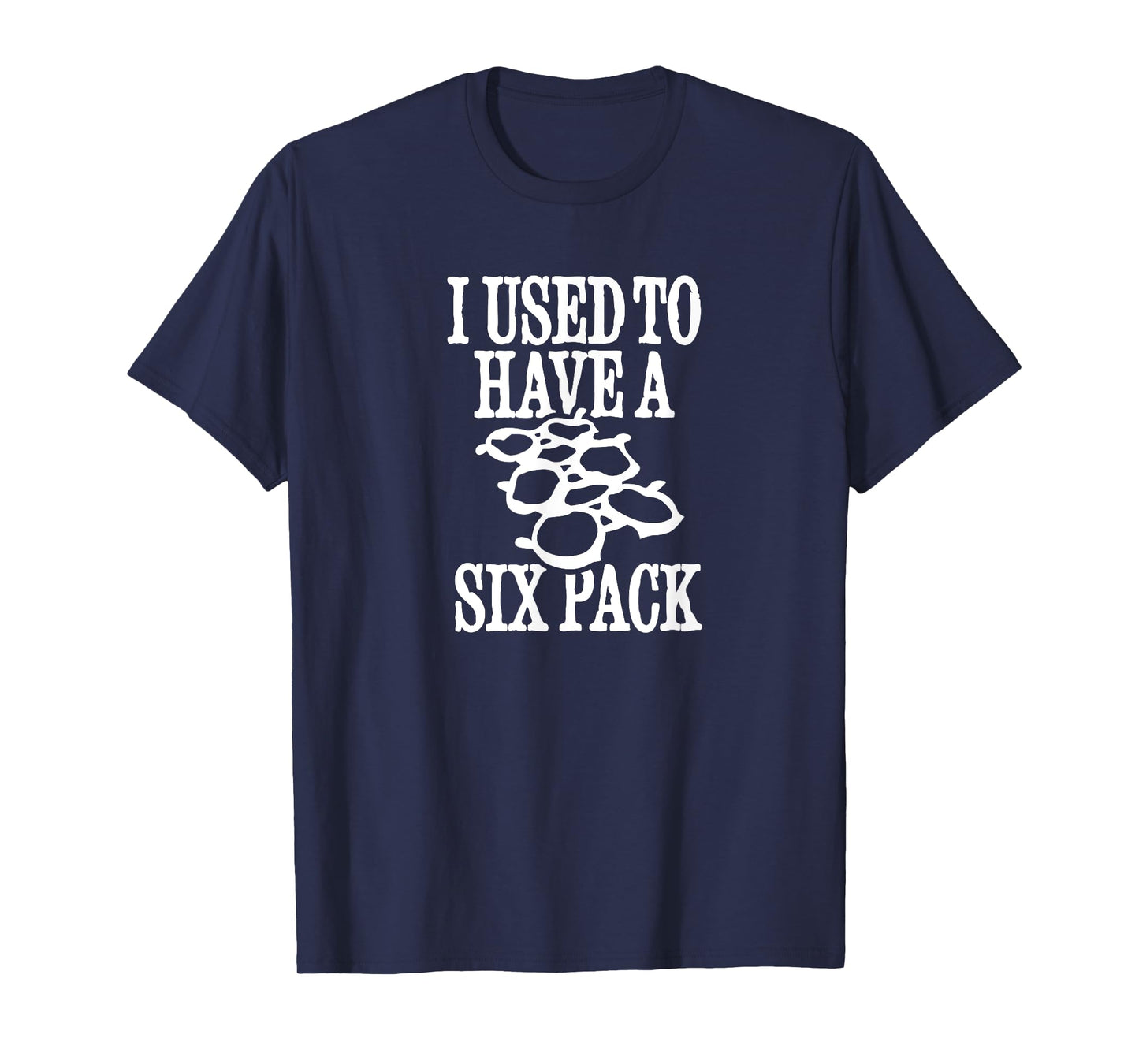 Father's day I used to have a six-pack beer belly T-Shirt T-Shirt