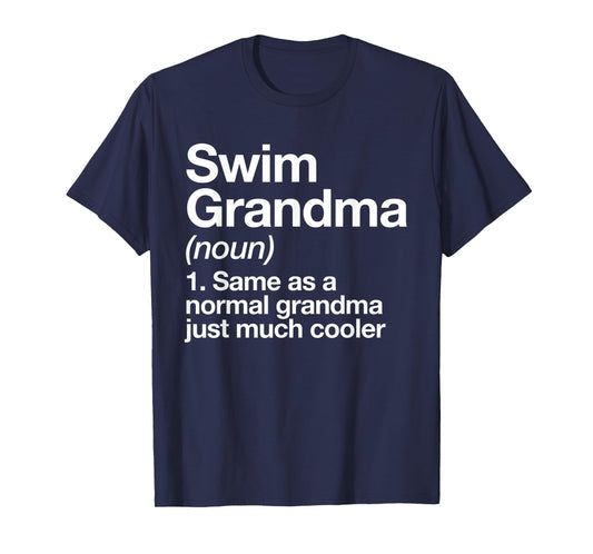 Swim Grandma Definition Funny Sports T-Shirt