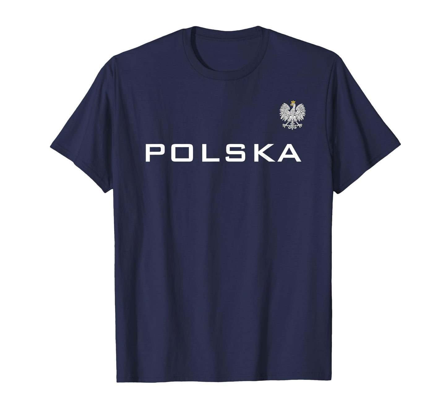 POLSKA POLAND FLAG SPORTS ATHLETIC JERSEY STYLE T-Shirt