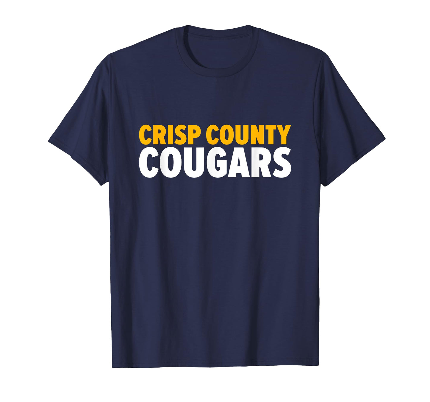 Crisp County Cougars Bold T-Shirt