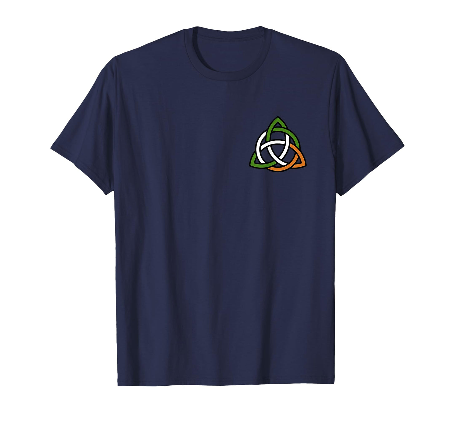 Irish Celtic Cross Knot Ireland Flag Clover T-Shirt
