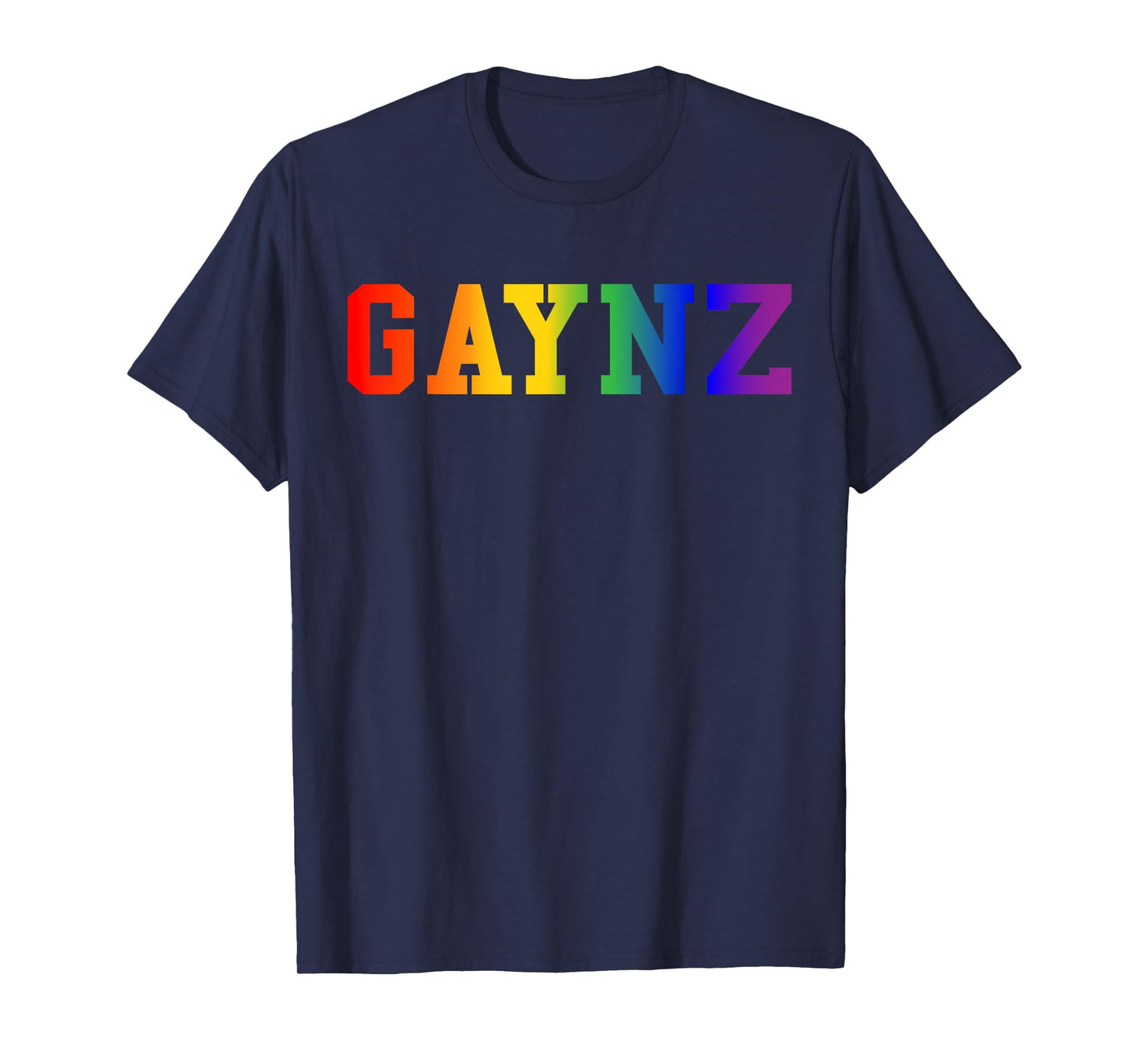 Gaynz Cute Strong Support Pride LGBTQ+ Fitness Gym Lover T-Shirt