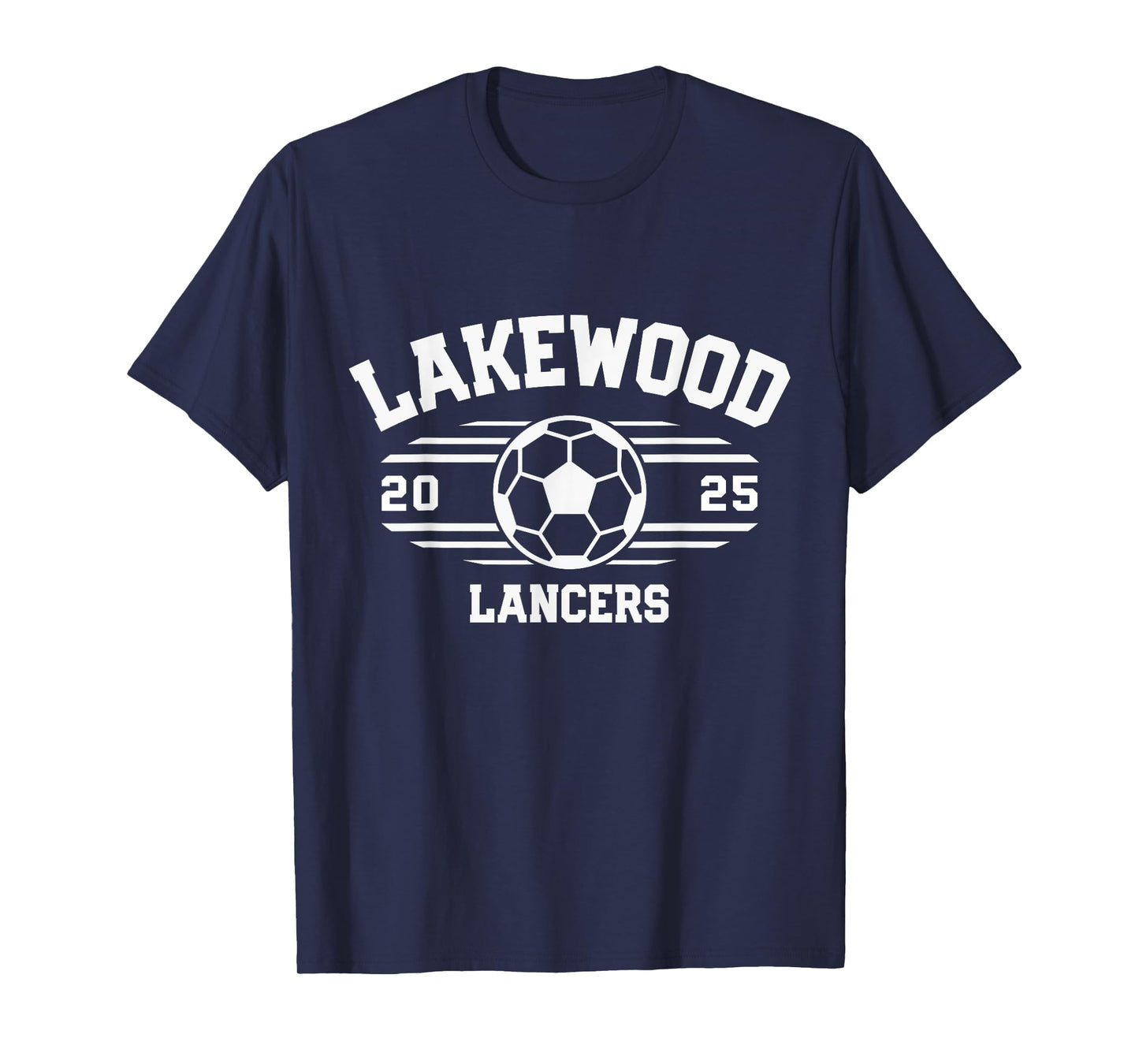 Lakewood Lancers Soccer Ball 2025 T-Shirt