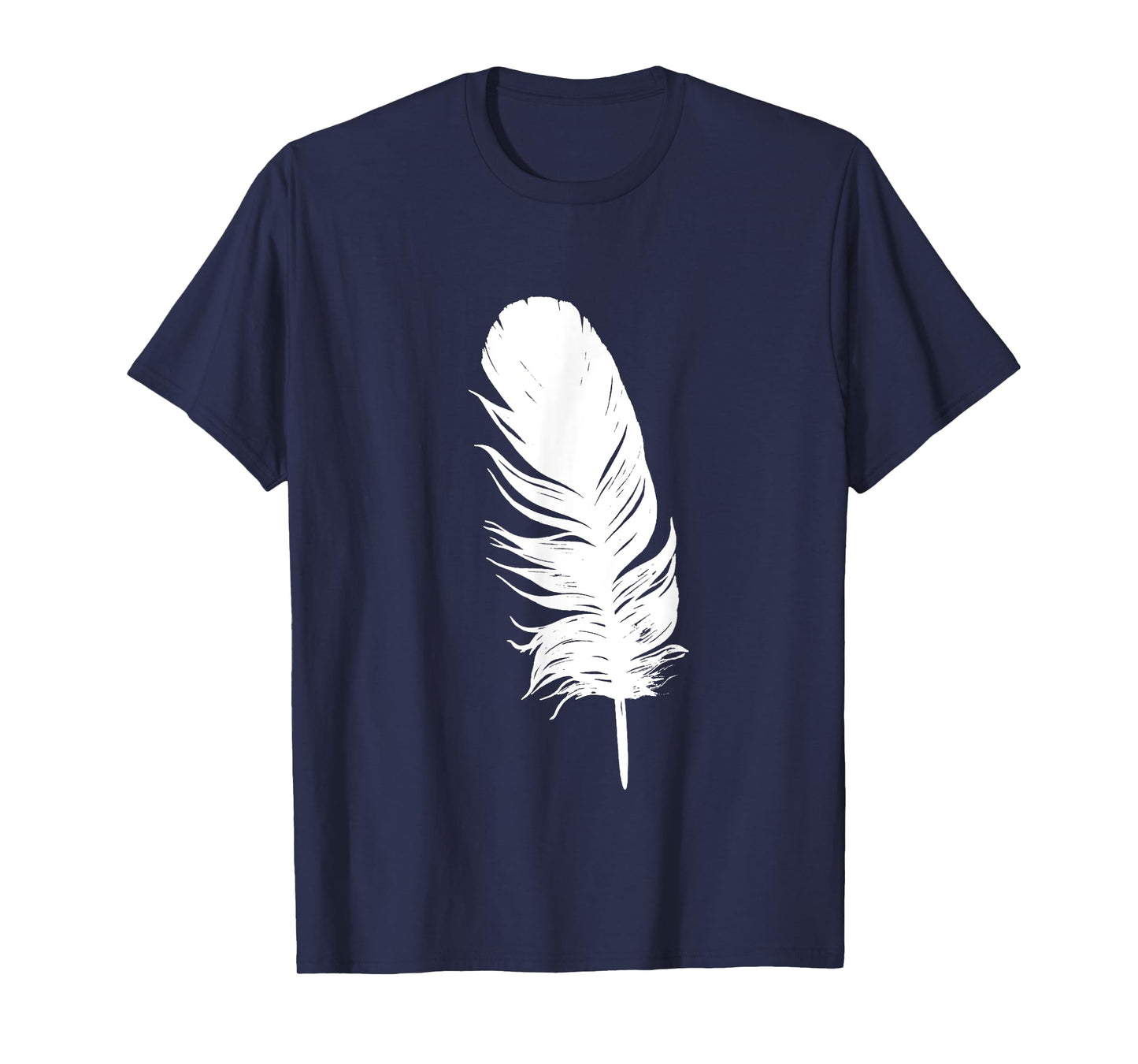 White feather print, casual, graphic, sleeveless summer T-Shirt for Men Women Kids