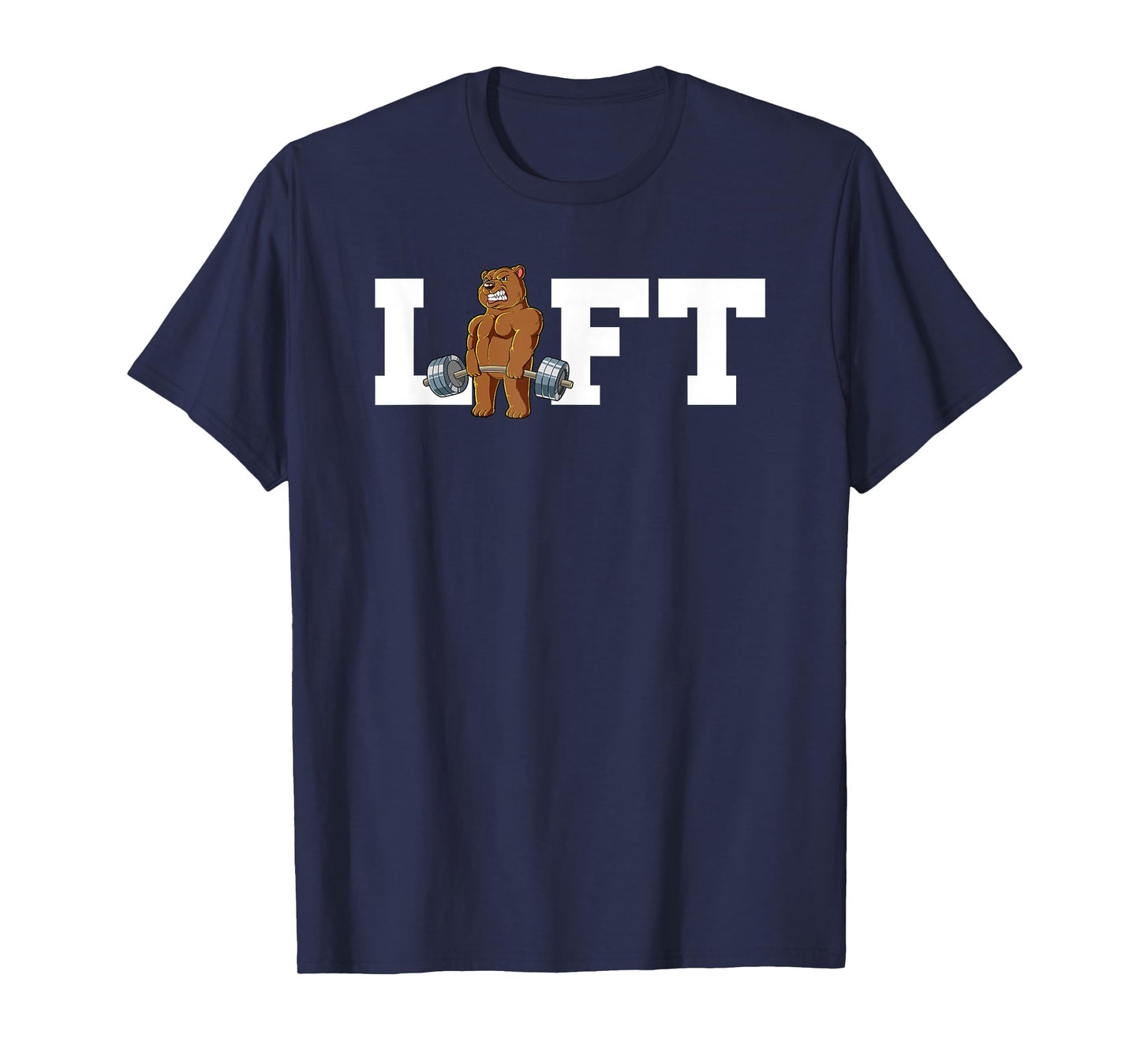 Bear Gym Weight Training Lift Deadlift T-Shirt
