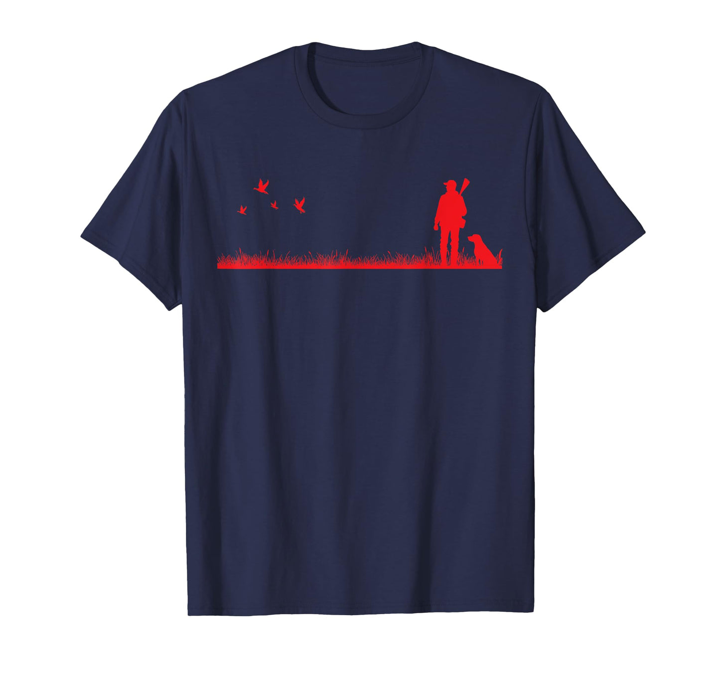 Upland Game Bird Chukar Pheasant Hunting Dog T-Shirt