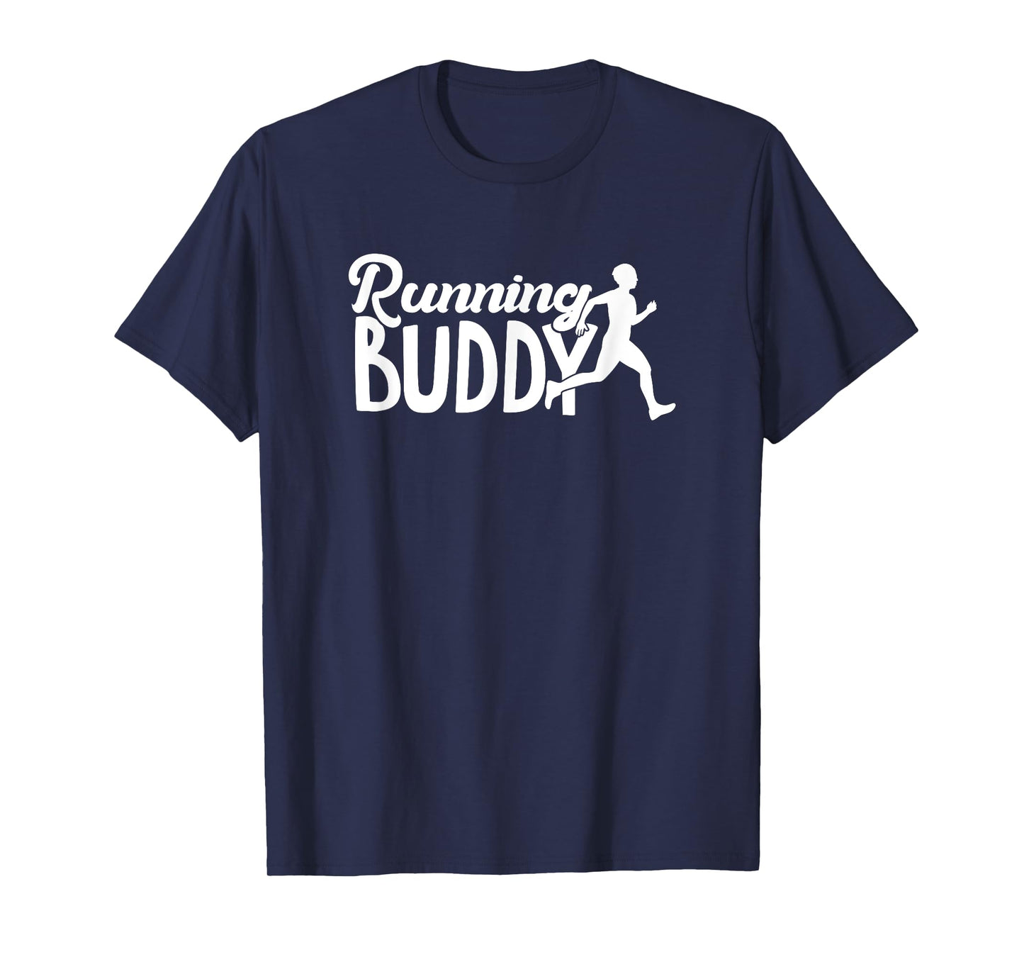 Running Buddy Runner Fitness Gym Exercise Cardio T-Shirt