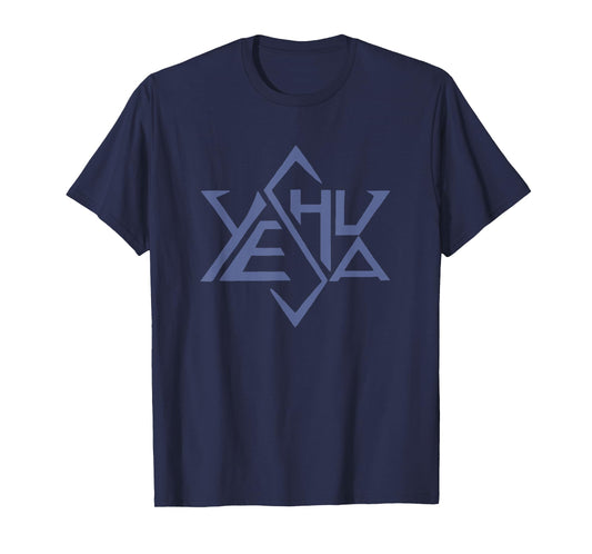 Yeshua Jesus Christ Super Star of David T Shirt T-Shirt