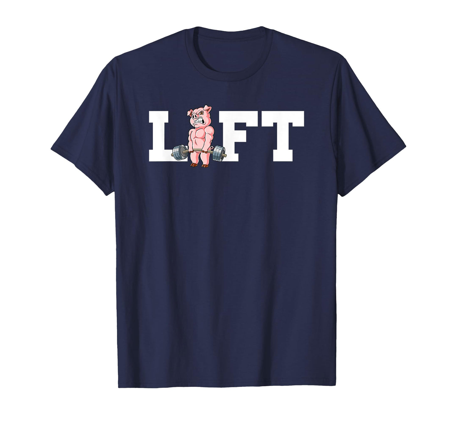 Pig Gym Weight Training Lift Deadlift T-Shirt