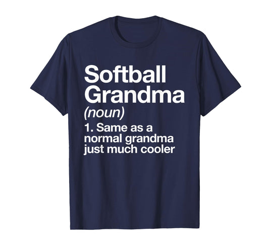 Softball Grandma Definition Funny Sports T-Shirt