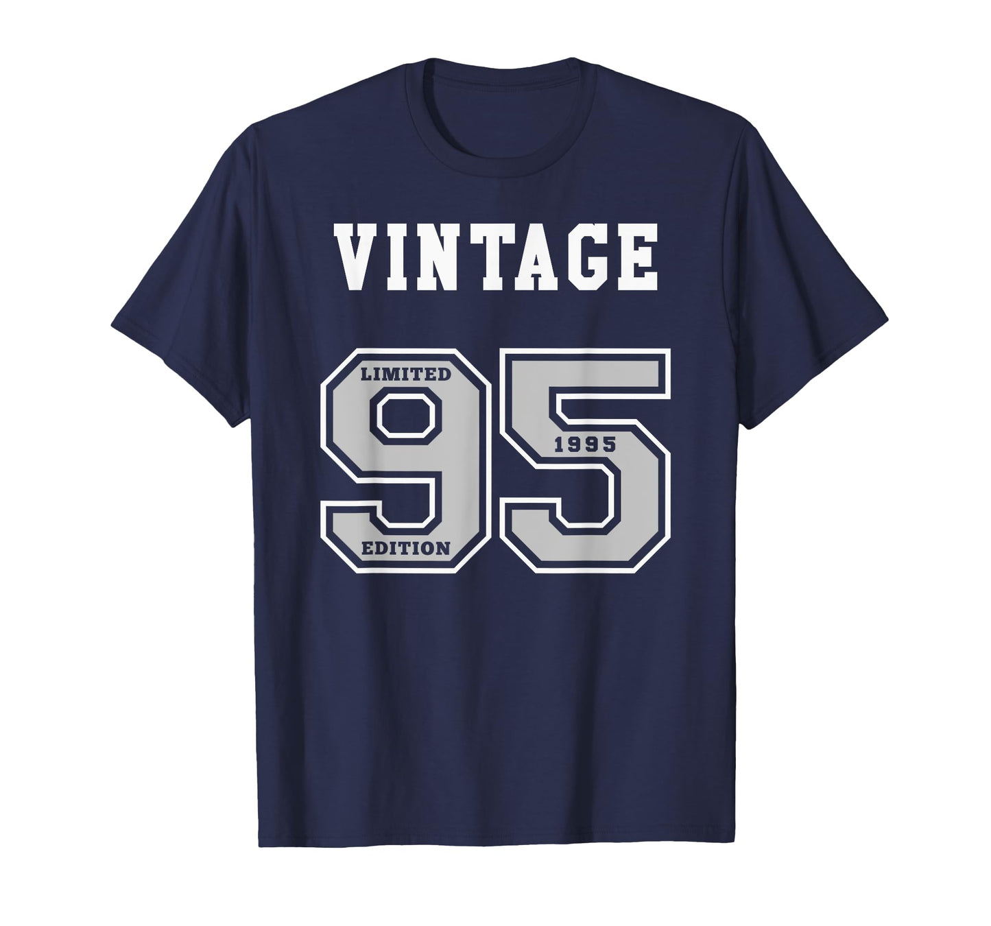 1995 BIRTHDAY JERSEY - VINTAGE 95 - GRAY CLASSIC 1995 GIFT T-Shirt