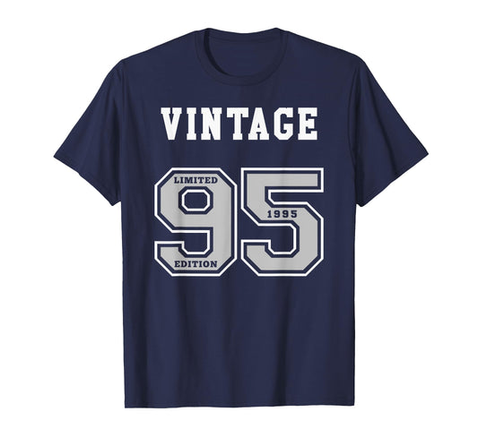 1995 BIRTHDAY JERSEY - VINTAGE 95 - GRAY CLASSIC 1995 GIFT T-Shirt