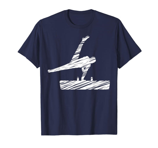 Motif gymnastics gymnast gymnastics fan vintage T-Shirt