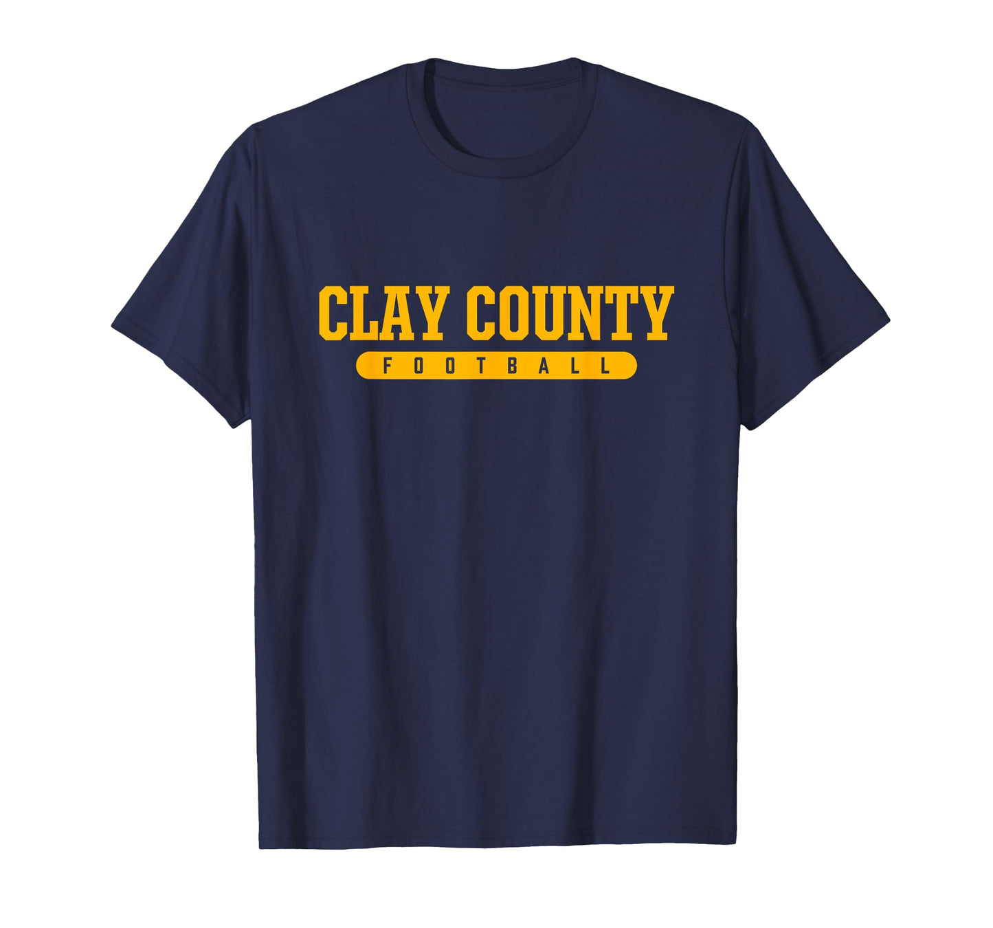Clay County High School Football T-Shirt