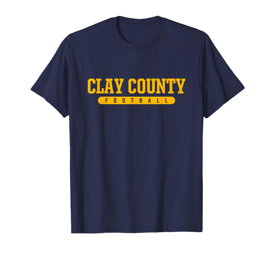 Clay County High School Football T-Shirt