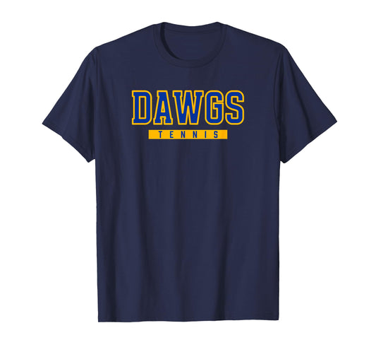 Copperas Cove Dawgs Tennis T-Shirt