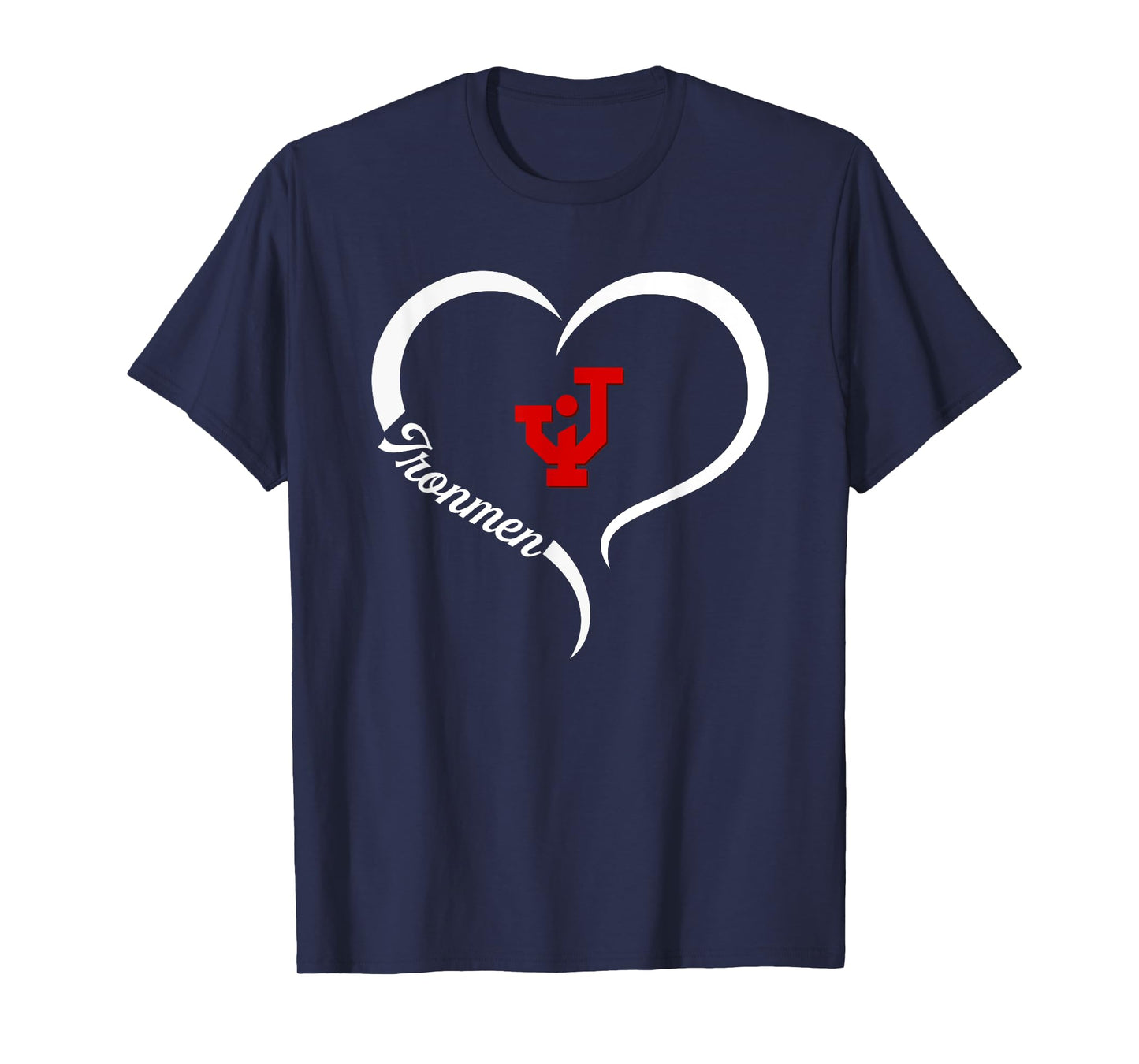Jackson Ironmen Logo Half Heart Slogan HS T-Shirt