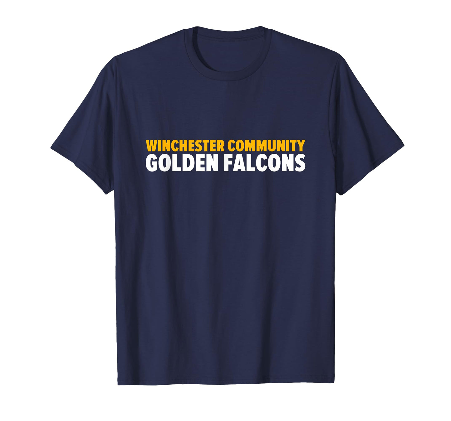Winchester Community Golden Falcons Bold T-Shirt