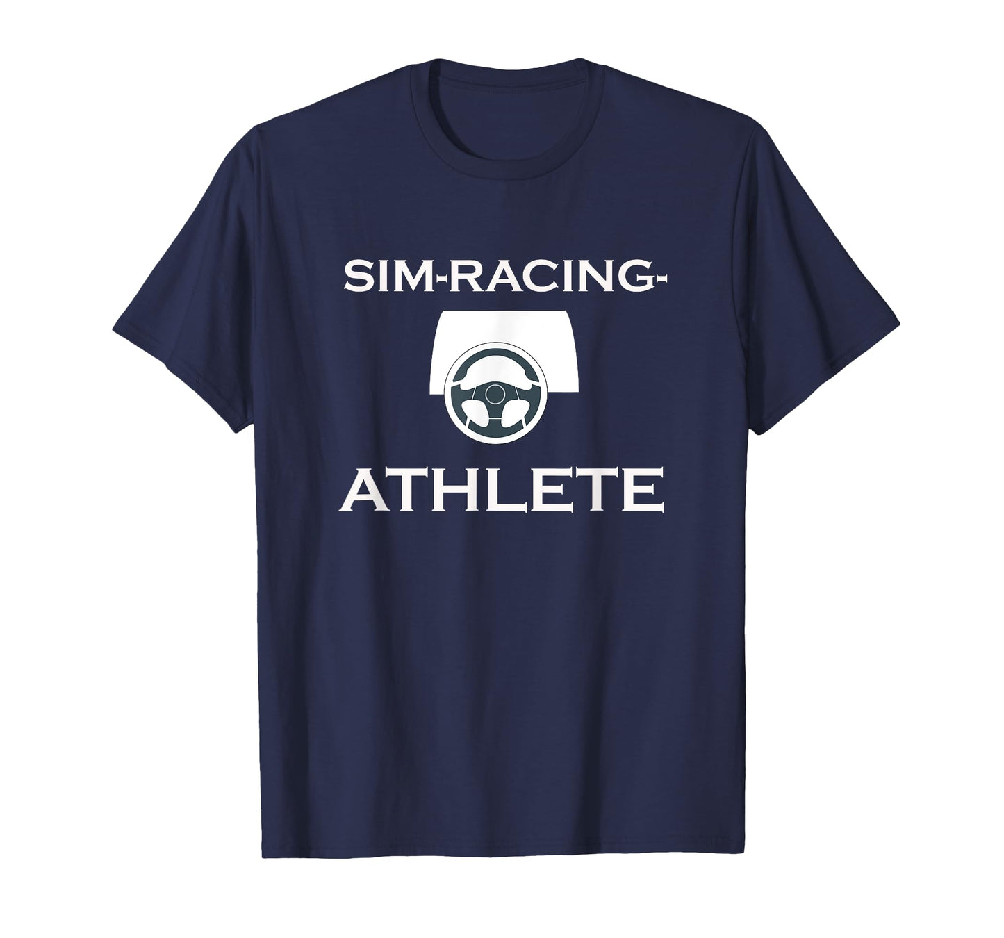 Sim-Racing Athlete Fun Novelty E-racing Design T-Shirt