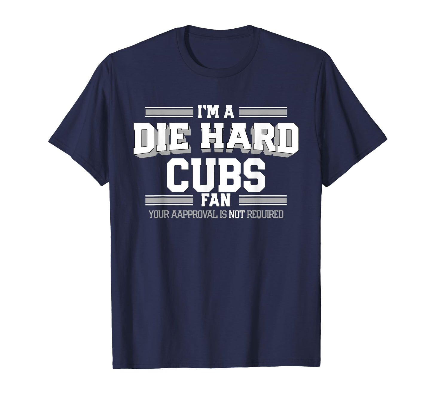 Brenham Cubs Official High School Gear Cubs Brenham Die Hard Fan HS T-Shirt