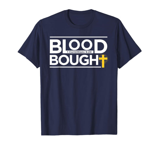 Graceful Apparel Blood Bought Christian T-Shirt Men/Women T-Shirt