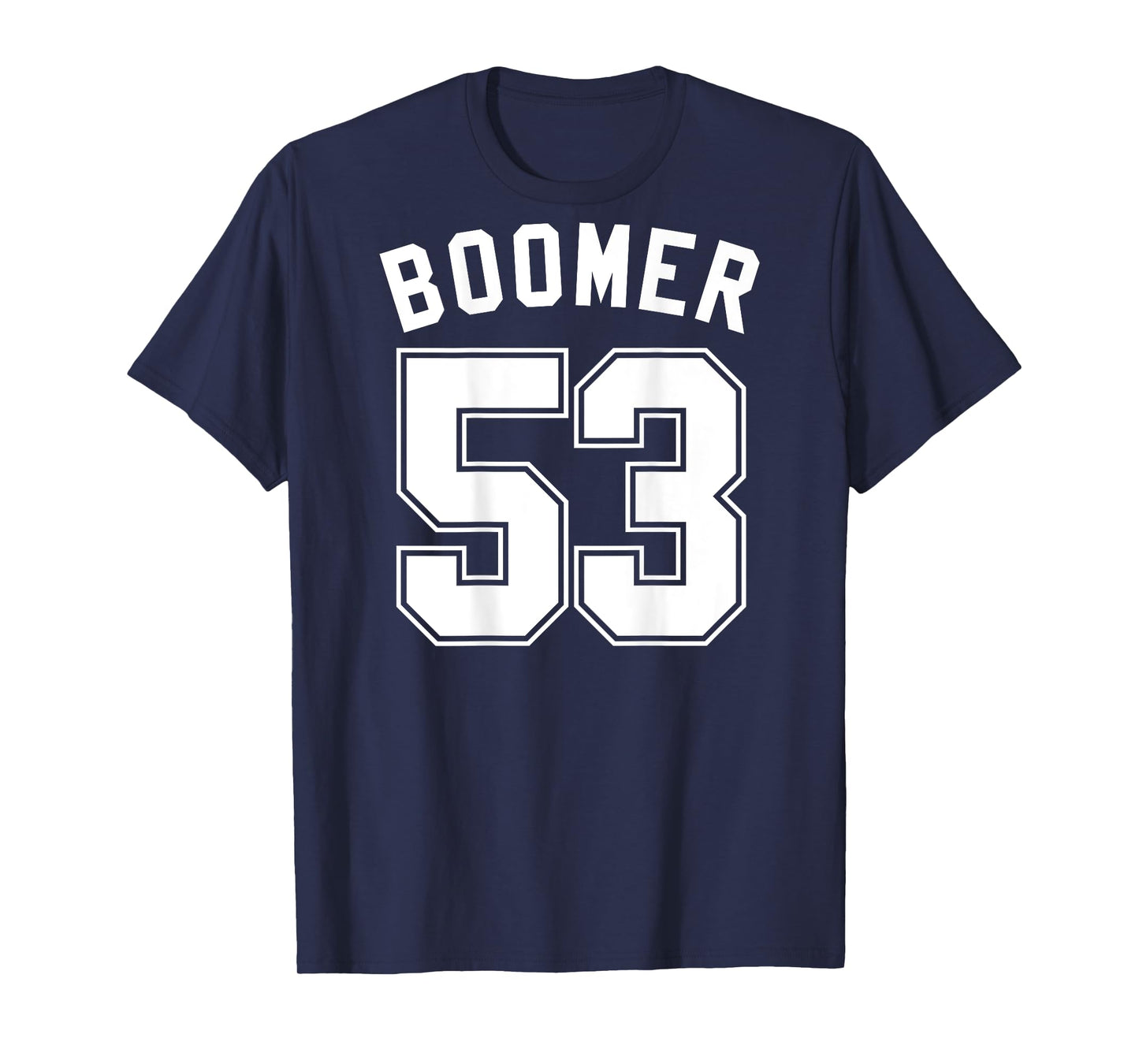 1953 Boomer Jersey (Back) Generation Badass for Proud Boomer T-Shirt