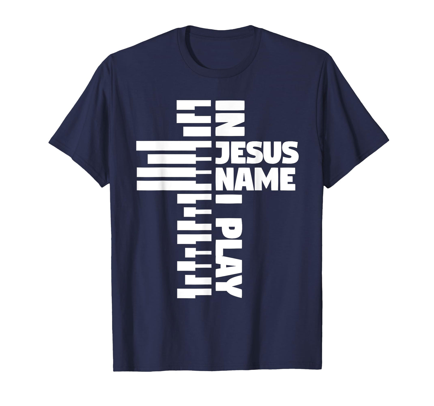 Piano Keys I Play In Jesus Name T-Shirt