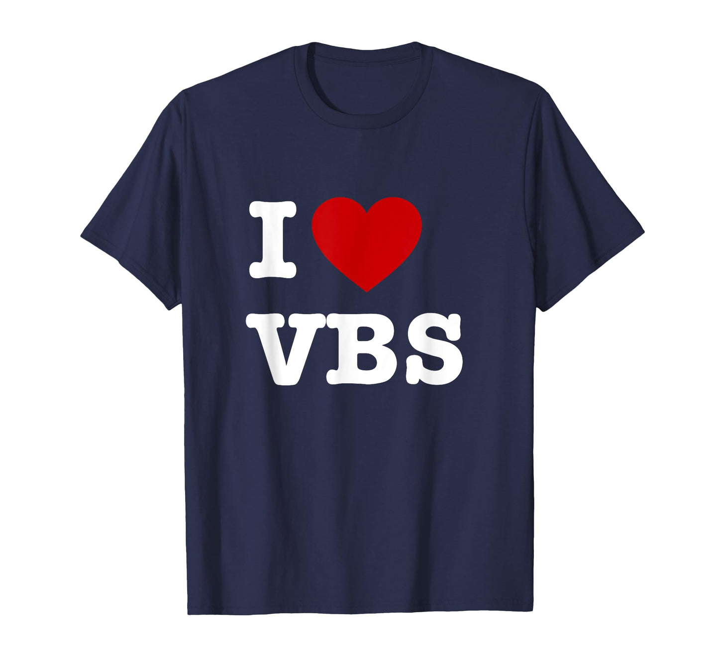 VBS I love Vacation Bible School Christian VBS Church Jesus T-Shirt