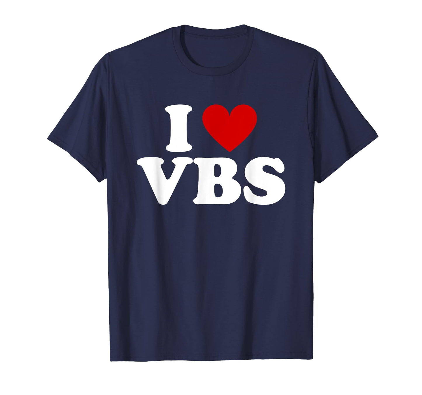 VBS I love Vacation Bible School Christian VBS Church Jesus T-Shirt