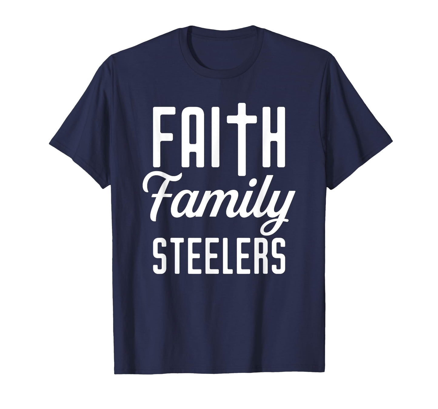 Steelers Fontana Faith Family HS T-Shirt
