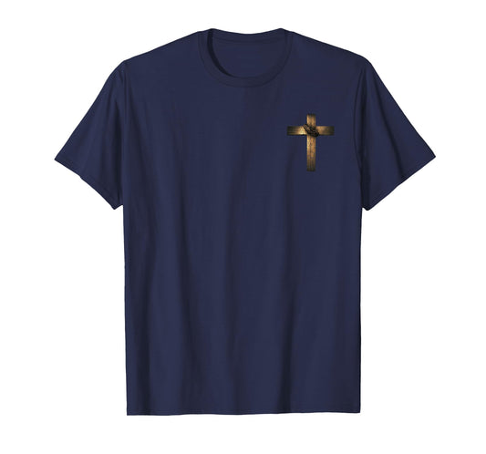 Faith Over Fear American Christian Cross God Jesus T-Shirt