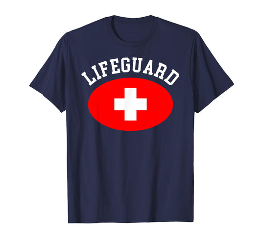 Funny Last Minute Halloween Lifeguard Costume Tee T-Shirt