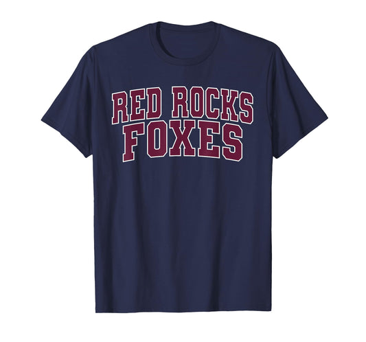 Red Rocks Community College Foxes Apparel Sports Fan T-Shirt