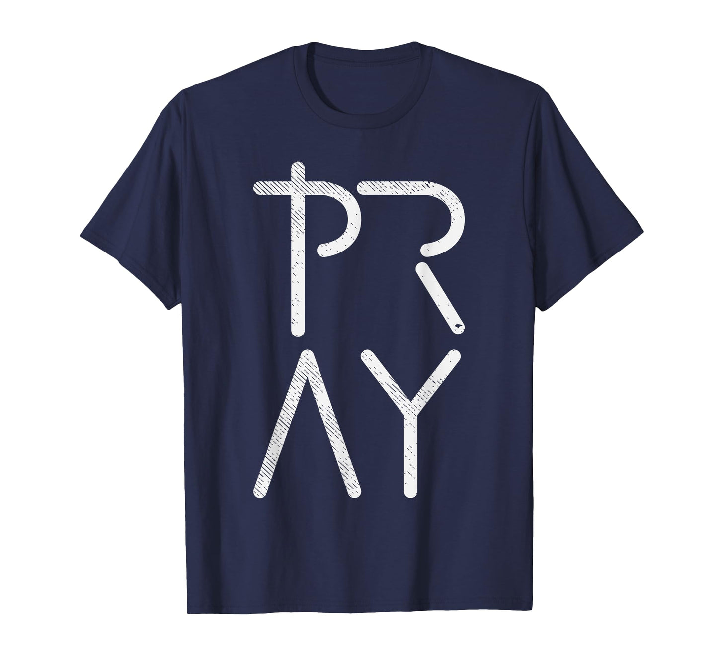 Pray God Jesus Christ Faith Prayer Religious Christian Gift T-Shirt