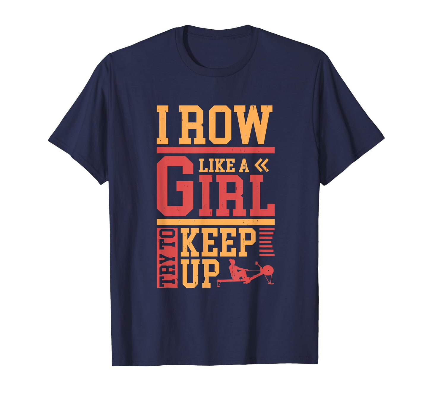Rowing Machine Indoor Rower Exercise Erg Workotu Ergometer T-Shirt